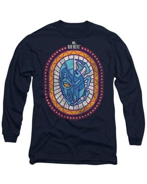 Blue Beetle Reyes Courage Long Sleeve Tee / T-shirt - Blue