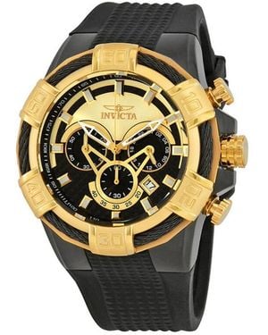 INVICTA WATCH Quartz Bolt Multifunction Rubber Watch - Metallic