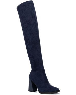 TORGEIS Sasha Tall Boot - Blue