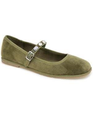 Kenneth Cole Elda Maryjane Flats - Green