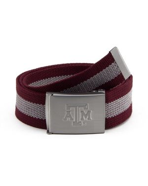 Eagles Wings Eagle Wings Texas A&m Aggies Fabric Belt - Purple