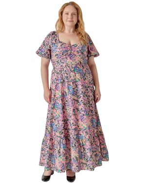 chinese dress ladies English Ivy Maxi Dress: Elegant Silk Maxi Dress for Women main image 0