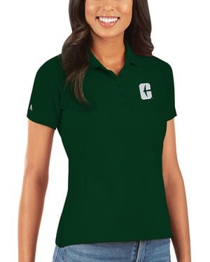 Antigua Green Charlotte 49ers Legacy Pique Polo Shirt