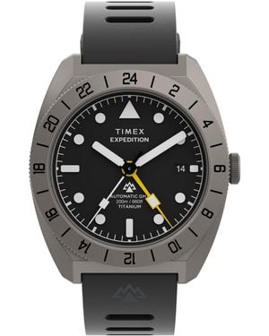 Timex Automatic Expedition North Silicone Watch 41mm - Gray