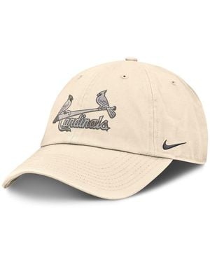 Nike St. Louis Cardinals Camo Pack Club Adjustable Hat - Natural