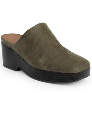 Aerosoles Chata Shearling Clog - Brown