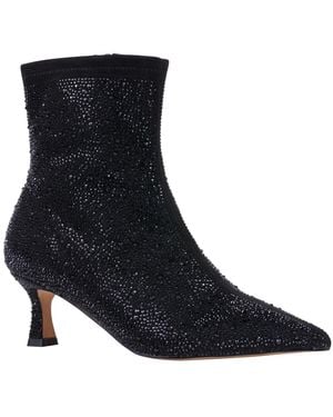 Gc Shoes Tina Pointed Toe Booties - Black