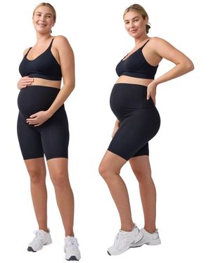 Ingrid & Isabel Ingrid + Isabel Maternity Ingrid + Isabel Contour Bike Short Bundle 2-pack - Blue