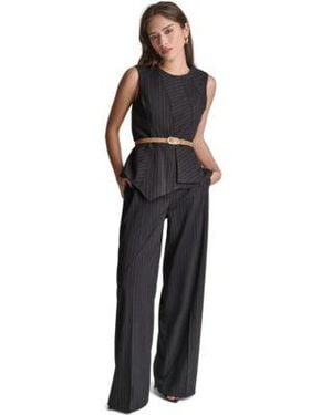 BCBGMAXAZRIA Striped Suit - Black