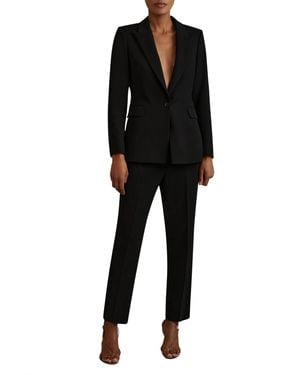 Reiss Tailored Single Breasted Suit Blazer - Black