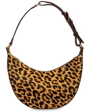 Sam Edelman Lucy Buckle Medium Shoulder Handbag - Metallic