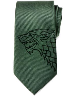 Game Of Thrones Stark Direwolf Tie - Green