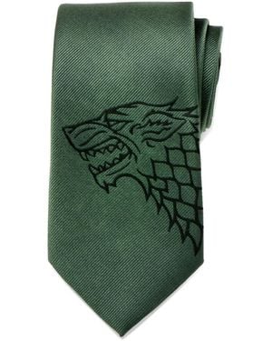 Game Of Thrones Stark Direwolf Tie - Green
