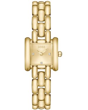 BOSS Violet Quartz Ionic Plated Thin Steel Watch 21mm - Metallic