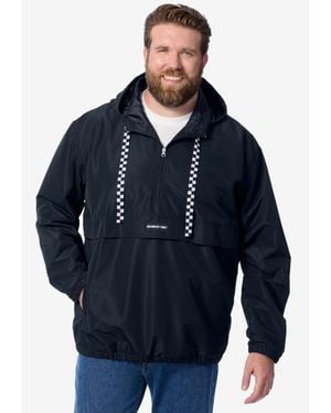 Kingsize Big & Tall Members Only Anorak - Blue