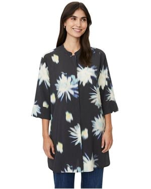 Masai Geam Floral 3/4-sleeve Loose-fit Shirt - Multicolor