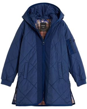 Desigual Girls's Padded Coat - Blue