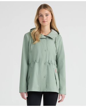 HUNTER Rubberized Rain Jacket - Green