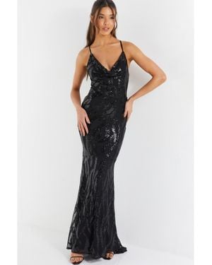 Quiz Sequin Dresses for Women Lyst