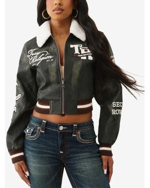 TRUE RELIGION Lined - Black