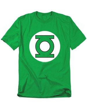 Justice League Dc Lantern Logo T-shirt - Green