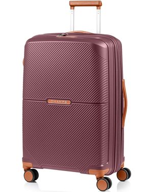 CHAMPS Vintage Aura Medium Hardside Expandable Check-in Spinner - Purple