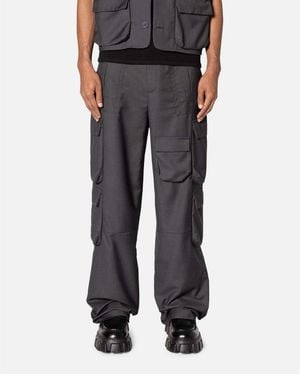 MNML Loiter Bonded Gabardine Pants - Black