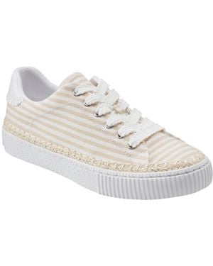 Marc Fisher Spryng Round Toe Casual Sneakers - White