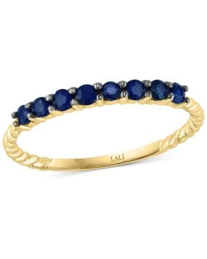 Lali Jewels Sapphire Ring (0.36 Ct. T.w. - Blue