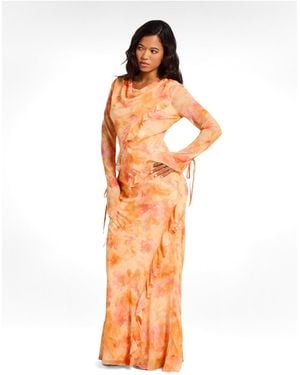 DASKA Circe Dress - Orange
