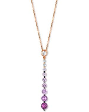 Le Vian Pink Ombre Sapphire (7/8 Ct. T.w. - Metallic