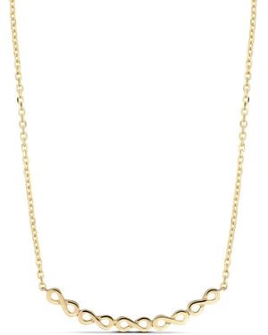 DEVATA Infinity Chain Necklace - Metallic