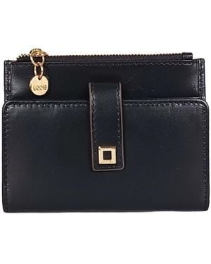 Lodis Myrrh Leather Bifold Wallet - Black