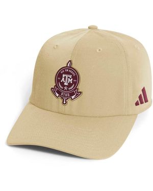 adidas Texas A M aggies Honor Support Slouch Adjustable Hat - Natural