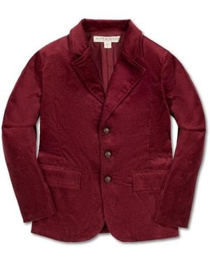 Hope & Henry Little Boys Organic Corduroy Blazer - Red