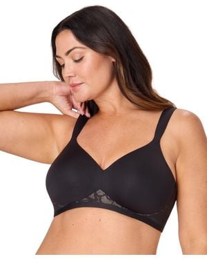Bali Coolest Smoothing Foam Wireless Bra - Black