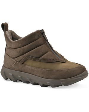White Mountain Keaton Fom Sneaker Booties - Brown