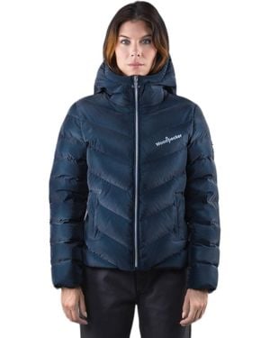 Woodpecker Robin Medium Weight Coat - Blue