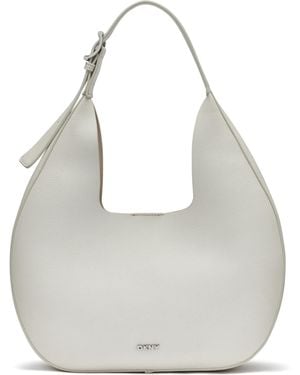 DKNY Camila Small Hobo Bag - Gray