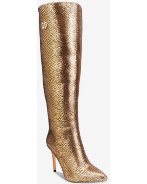 THINGS II COME Lacorei Luxurious Tall Knee-high Boots - Brown