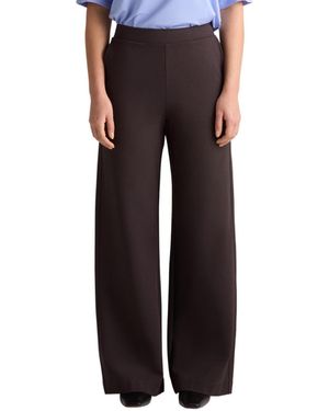 Residus Leia High-waisted Wide-leg Pants - Black