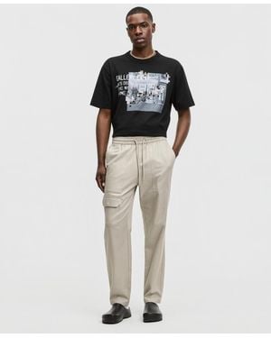 Mode Of One Relaxed-fit Twill Utility Pants - Multicolor