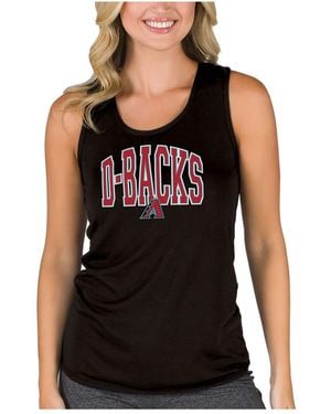 Concepts Sport Arizona Diamondbacks Marathon Racerback Tank Top - Black