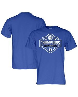 Blue 84 And Duke Blue Devils 2026 Acc Basketball Tournament Champions Locker Room T-shirt