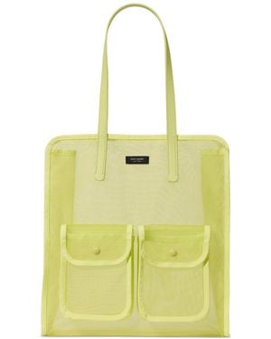 Kate Spade Breezy Medium Mesh Tote Bag - Yellow