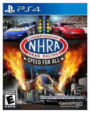 Gamemill Entertainment Nhra Championship Drag Racing Speed For All - Black
