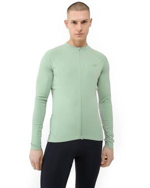 4F Quick-drying Slim Fit Cycling Longsleeve T-shirt - Green