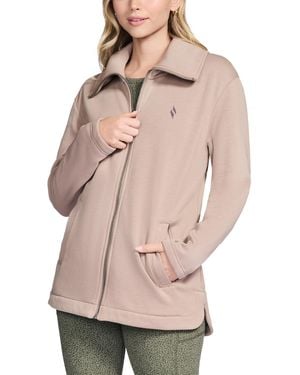 Skechers Go snuggle Tunic Full-zip Jacket - Natural