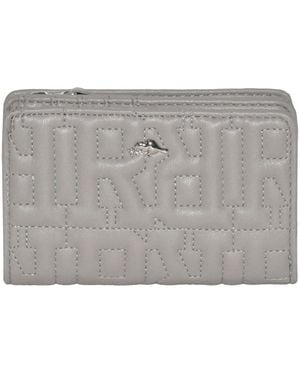 ROOTS Medium Ladies Wallet - Gray