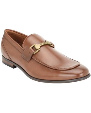 Guess Vanor Almond-toe Memory Foam Loafer - Brown
